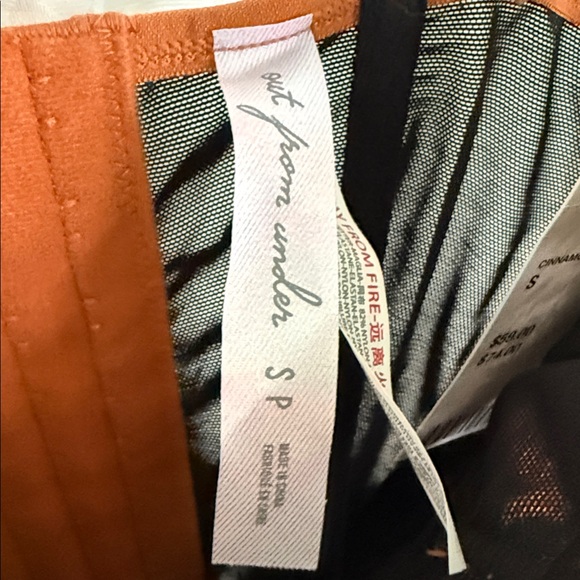 Urban Outfitters Cinnamon and Black Lace Bustier Top - Picture 2 of 6